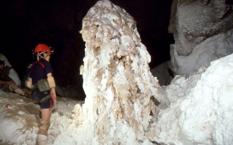 File:Gypsum stalagmite.jpg